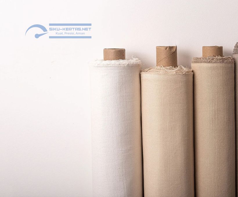 Paper core industri tekstil